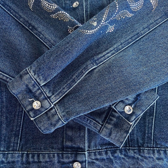 Christine Alexander Embellished Denim Jacket - Picture 9 of 13